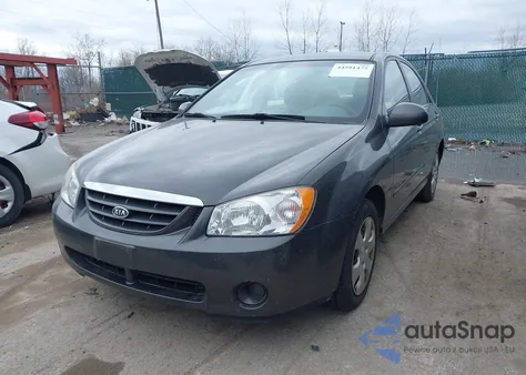 2006 Kia Spectra Ex/Lx/Sx из США, поврежденный, VIN KNAFE121X65293731